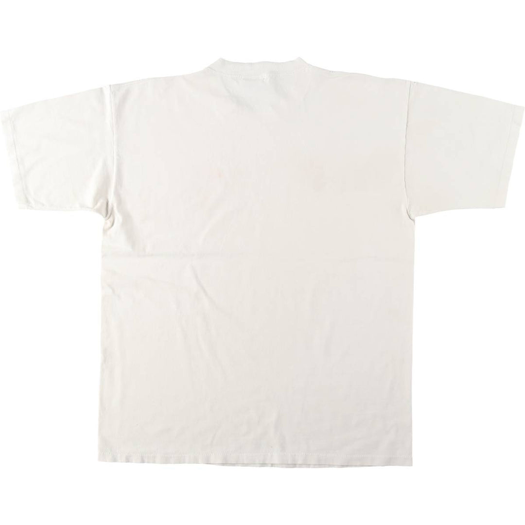 90'S All Sport MAXWEIGHT Print T-Shirt, Men's XL equivalent, Vintage cotton white type Vintage Second Hand