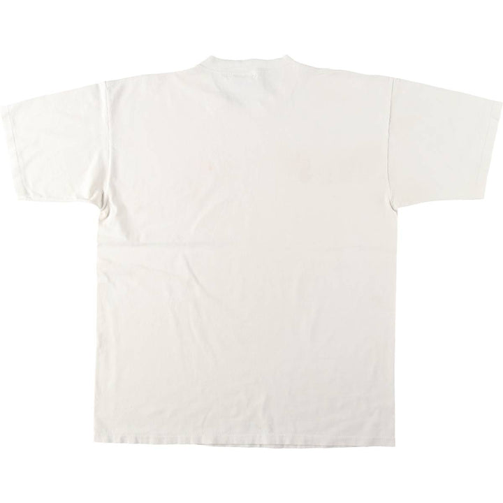 90'S All Sport MAXWEIGHT Print T-Shirt, Men's XL equivalent, Vintage cotton white type Vintage Second Hand