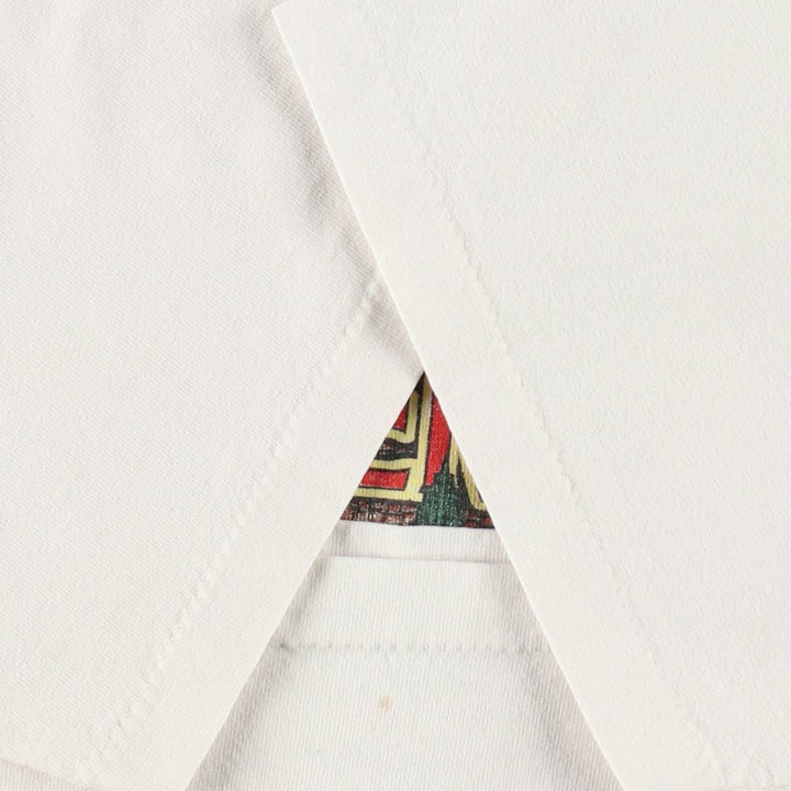 90'S All Sport MAXWEIGHT Print T-Shirt, Men's XL equivalent, Vintage cotton white type Vintage Second Hand