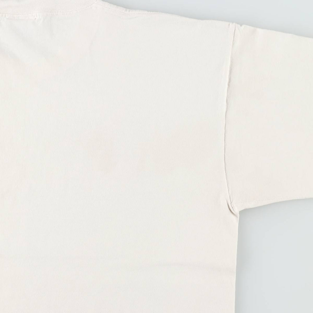90'S All Sport MAXWEIGHT Print T-Shirt, Men's XL equivalent, Vintage cotton white type Vintage Second Hand