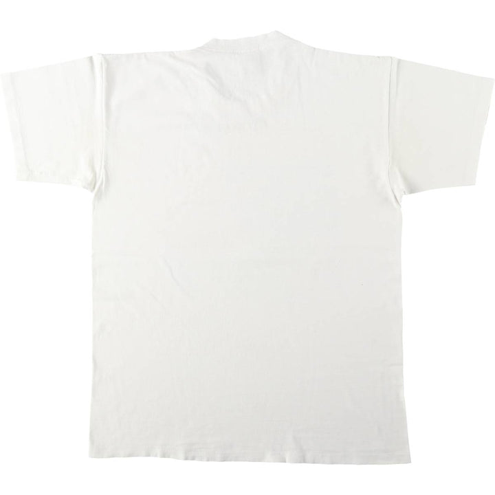 90'S Lee printed T-shirt, made in USA, men's size L, vintage cotton white type Vintage Second Hand