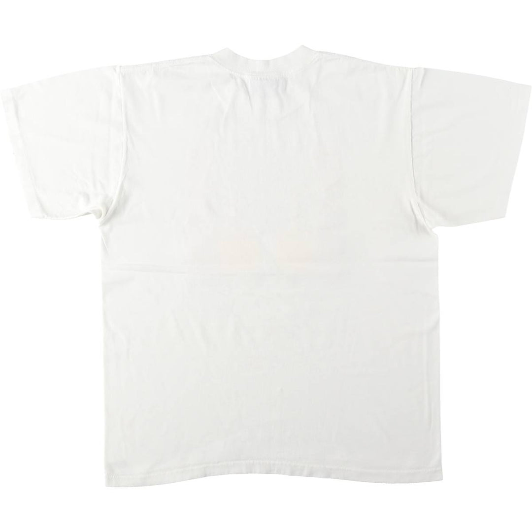 90'S ONEITA POWER 50plus Print T-Shirt, Men's Size L (Equivalent), Vintage cotton white type Vintage Second Hand