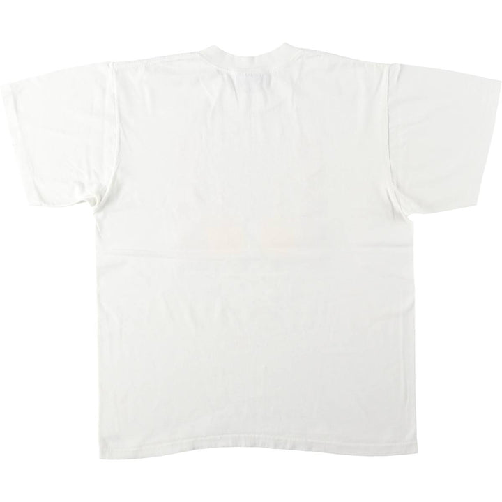 90'S ONEITA POWER 50plus Print T-Shirt, Men's Size L (Equivalent), Vintage cotton white type Vintage Second Hand