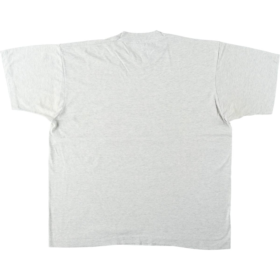 90'S Fruit of the Loom Best Print T-Shirt, Made in Canada, Men's XL, Vintage cotton gray type Vintage Second Hand