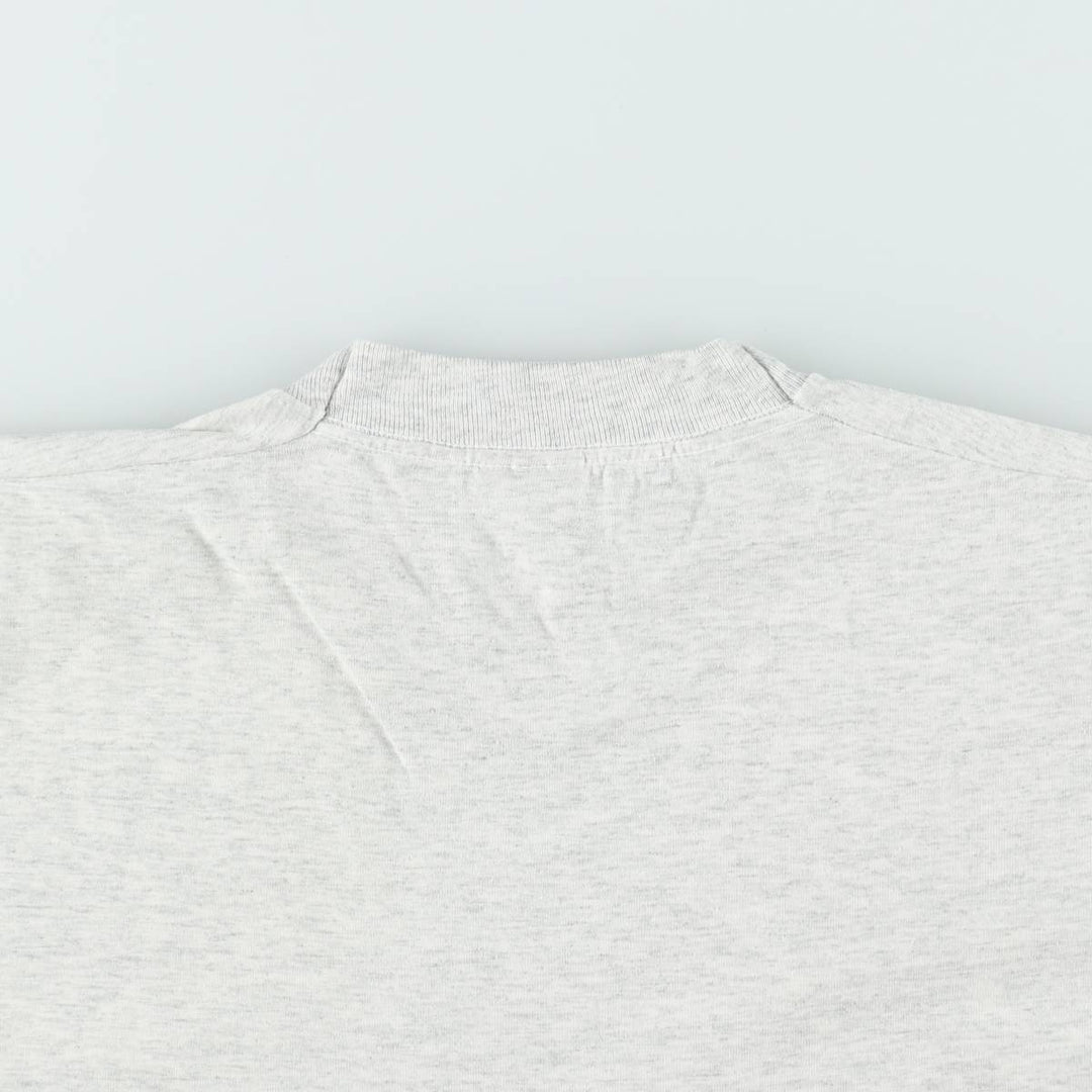 90'S Fruit of the Loom Best Print T-Shirt, Made in Canada, Men's XL, Vintage cotton gray type Vintage Second Hand