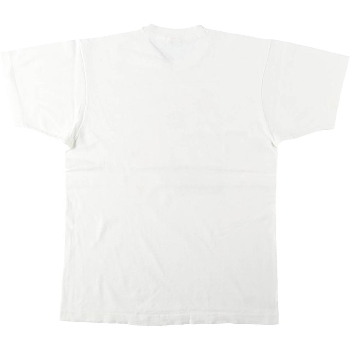 80'S Fruit of the Loom THE FAR SIDE Art T-shirt, Made in USA, Men's Size L (approx.), Vintage cotton white type Vintage Second Hand