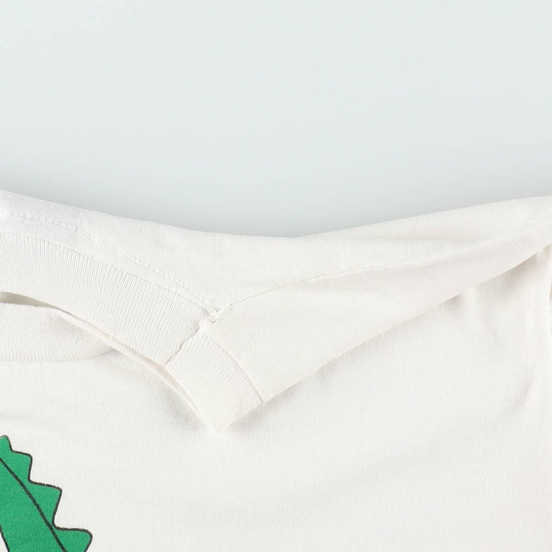 80's SCREEN STARS BEST Printed T-shirt Made in USA Men's XL Vintage cotton white type Vintage Second Hand
