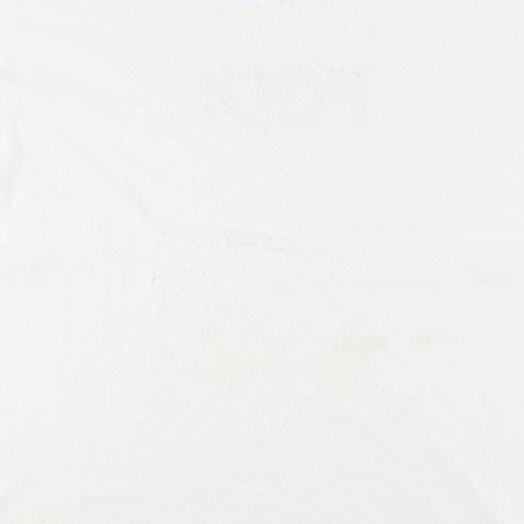 ~90'S Split Print T-Shirt, Men's XL equivalent, Vintage cotton white type Vintage Second Hand