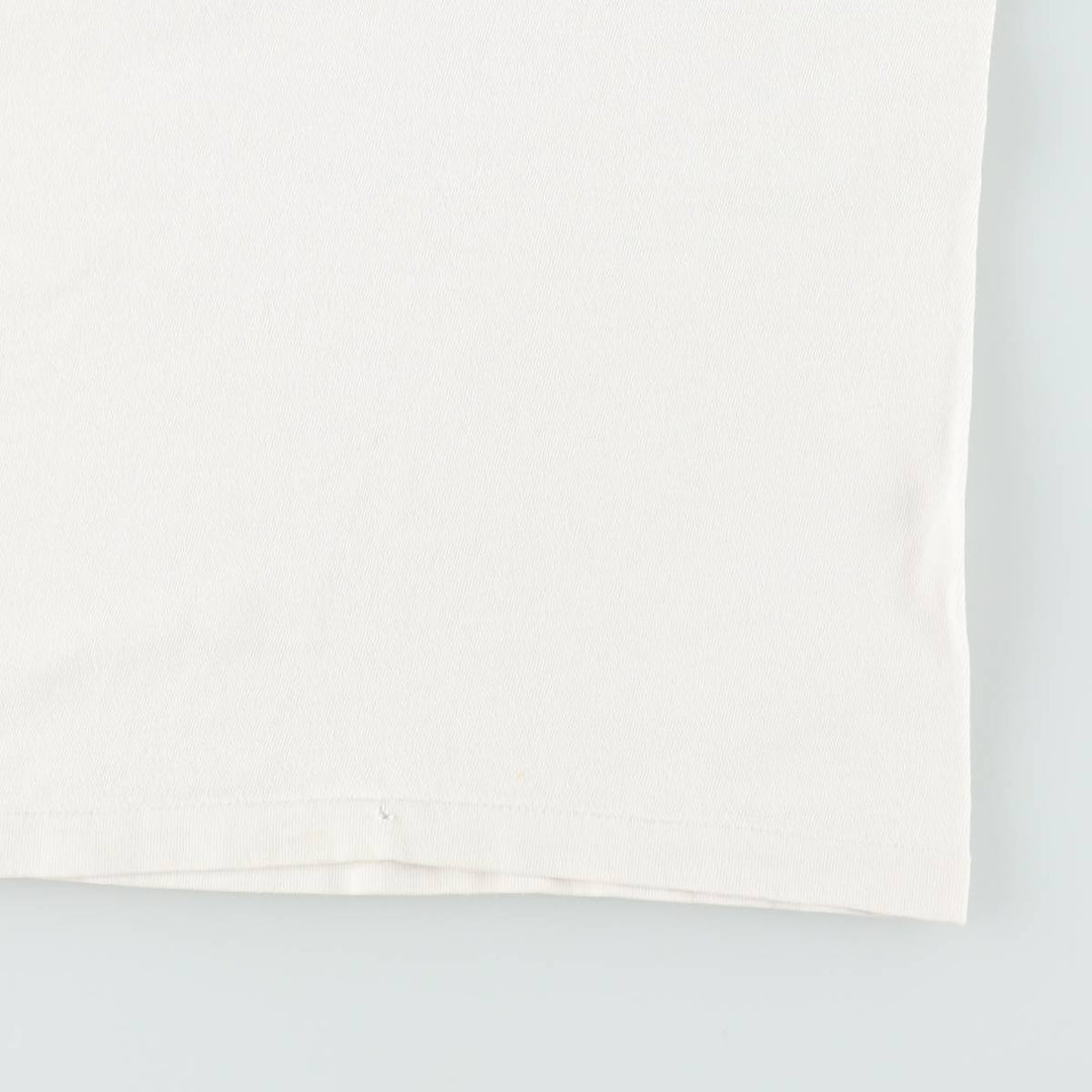 90'S ONEITA POWER-T Printed T-shirt Made in USA Men's XL Vintage cotton white type Vintage Second Hand
