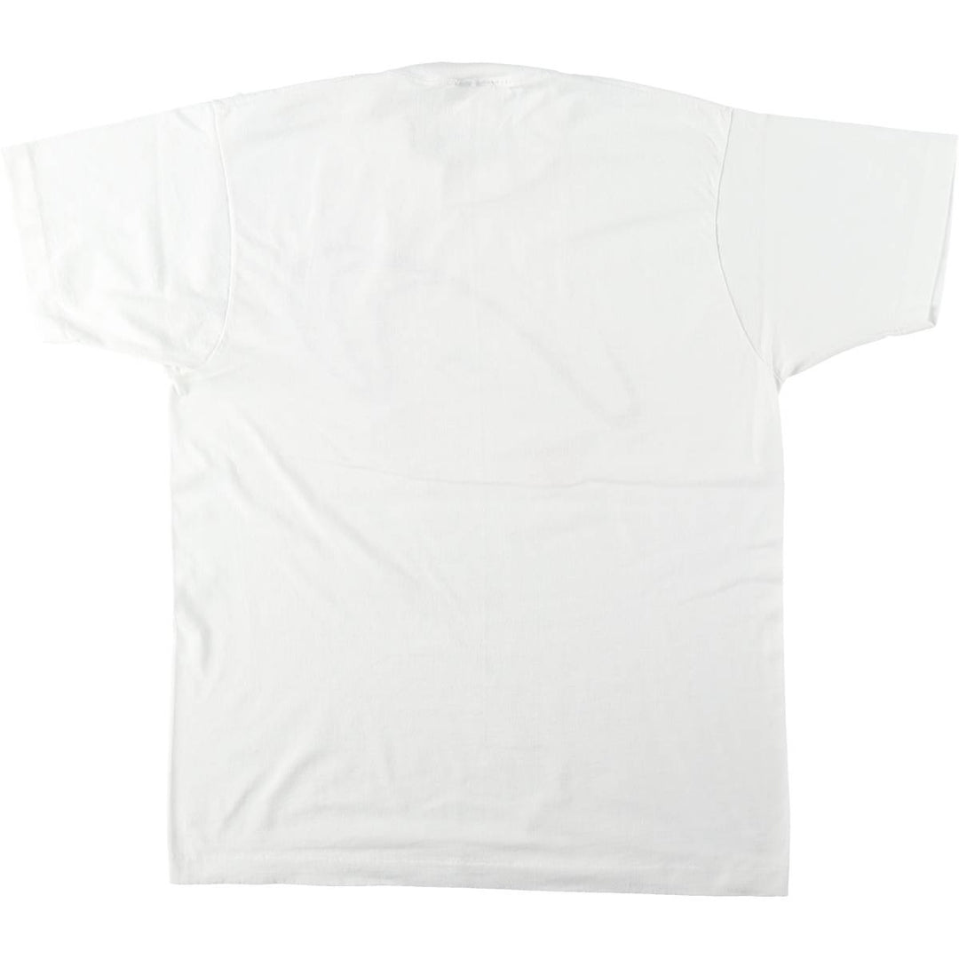 ~90'S Ravens Print T-Shirt, Made in Canada, Men's XL equivalent, Vintage cotton white type Vintage Second Hand