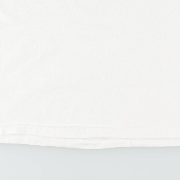 90'S ONEITA POWER-T Art T-Shirt, Made in USA, Men's XL equivalent, Vintage cotton white type Vintage Second Hand