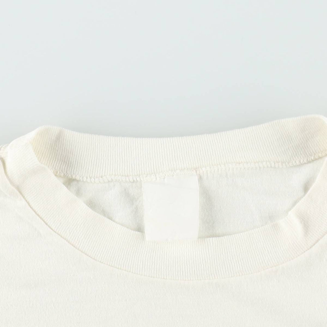 ~90'S Erotic Print T-Shirt, Men's Size L (Equivalent), Vintage unclear white type Vintage Second Hand