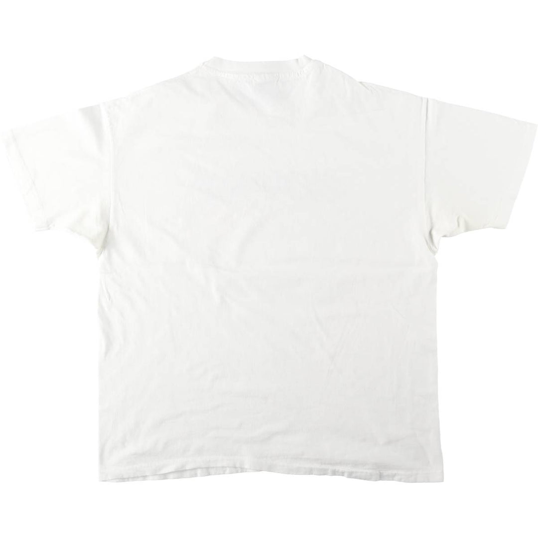 90'S Hanes BEEFY-T Court TV Advertising T-Shirt, XL (46-48), equivalent to men's XL, Vintage. cotton white type Vintage Second Hand