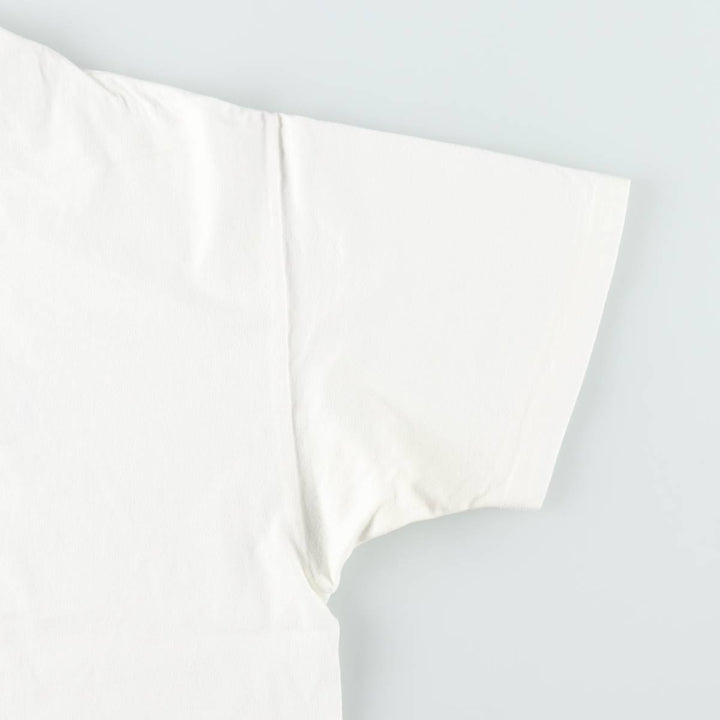 90'S Hanes BEEFY-T Court TV Advertising T-Shirt, XL (46-48), equivalent to men's XL, Vintage. cotton white type Vintage Second Hand