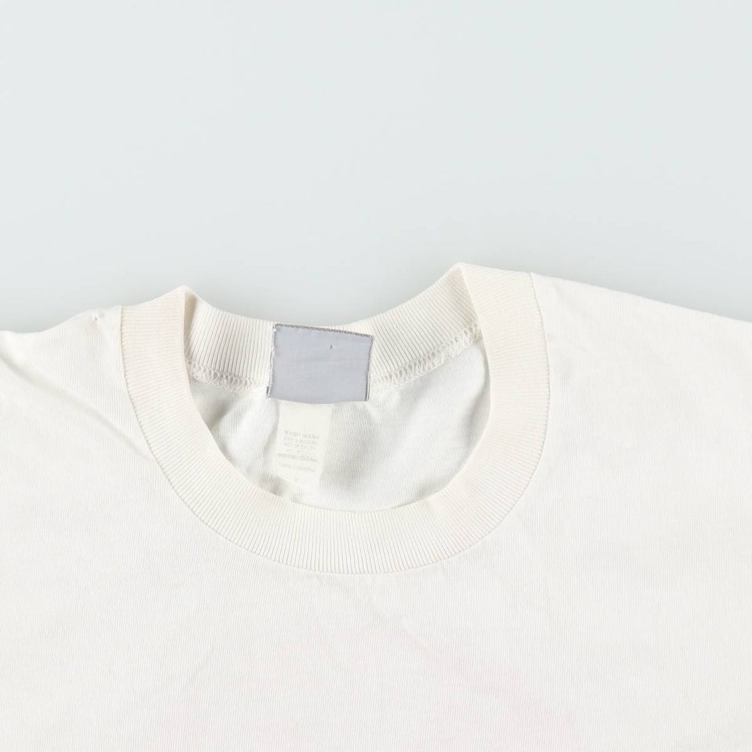 90'S VUARNET advertising T-shirt, made in USA, men's size L equivalent, vintage. cotton white type Vintage Second Hand