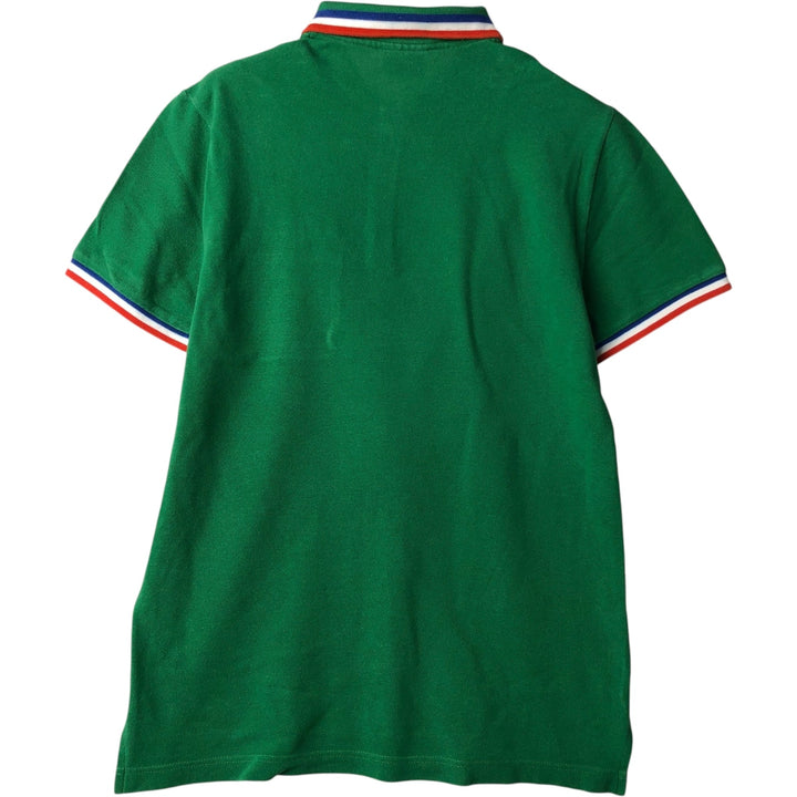 Lacoste LACOSTE Short-Sleeve Polo Shirt, Men's Size S (approx.) cotton green type Vintage Second Hand