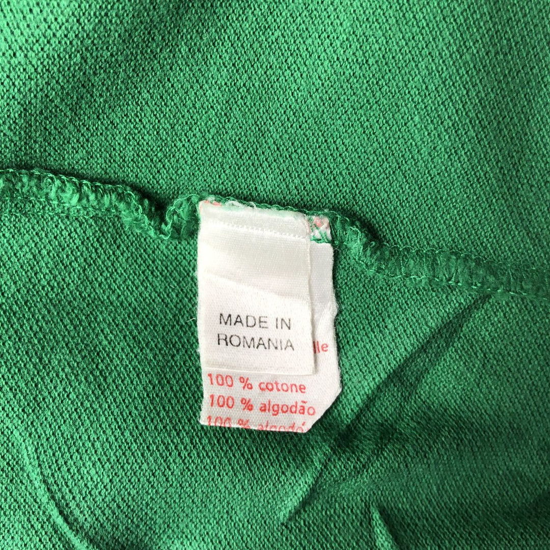 Lacoste LACOSTE Short-Sleeve Polo Shirt, Men's Size S (approx.) cotton green type Vintage Second Hand