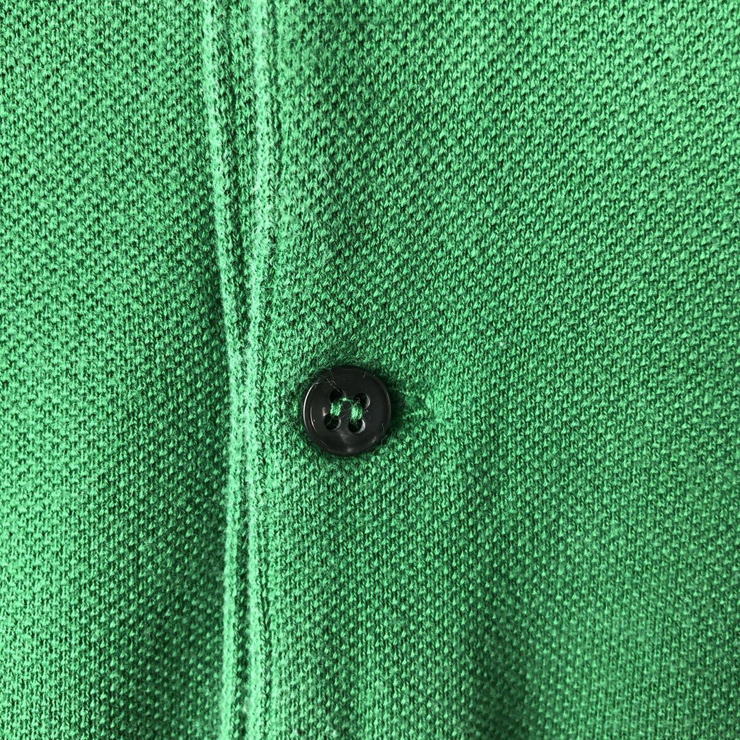 Lacoste LACOSTE Short-Sleeve Polo Shirt, Men's Size S (approx.) cotton green type Vintage Second Hand