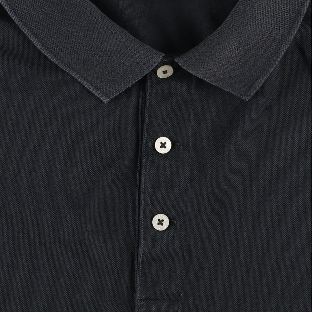 Ralph Lauren POLO GOLF Short Sleeve Polo Shirt Men's XL Pima Cotton black type Vintage Second Hand