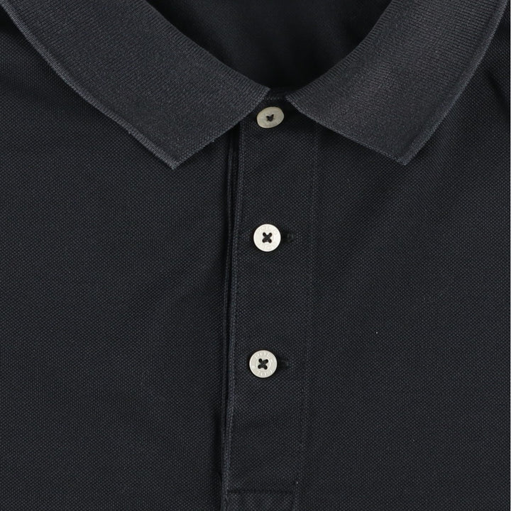Ralph Lauren POLO GOLF Short Sleeve Polo Shirt Men's XL Pima Cotton black type Vintage Second Hand