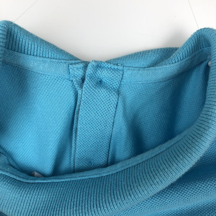 Lacoste LACOSTE LIVE French Collection Short-Sleeve Polo Shirt, Men's Size L (approx.) cotton Blue type light blue Vintage Second Hand