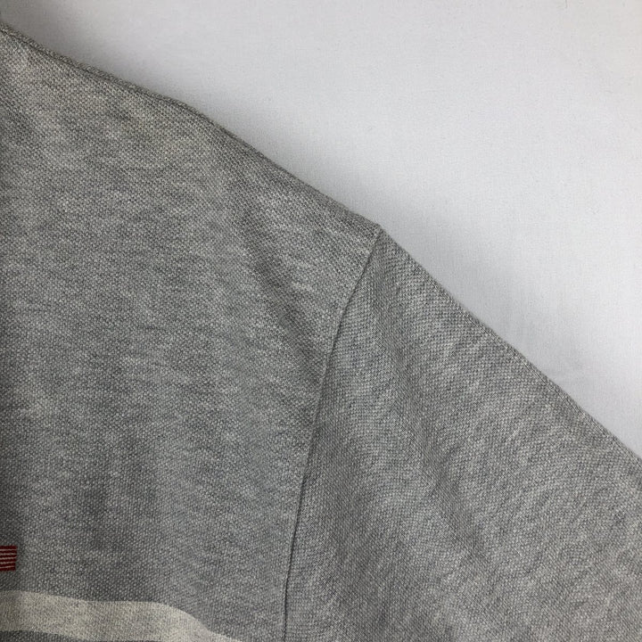 Ralph Lauren POLO JEANS COMPANY short sleeve polo shirt, men's size L cotton gray type Vintage Second Hand
