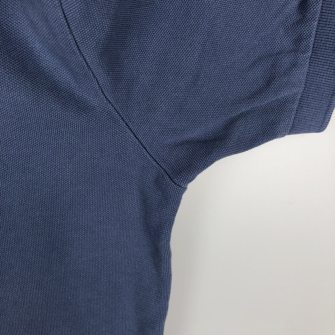 Ralph Lauren POLO by Ralph Lauren short sleeve polo shirt, men's size M cotton Blue type light blue Vintage Second Hand