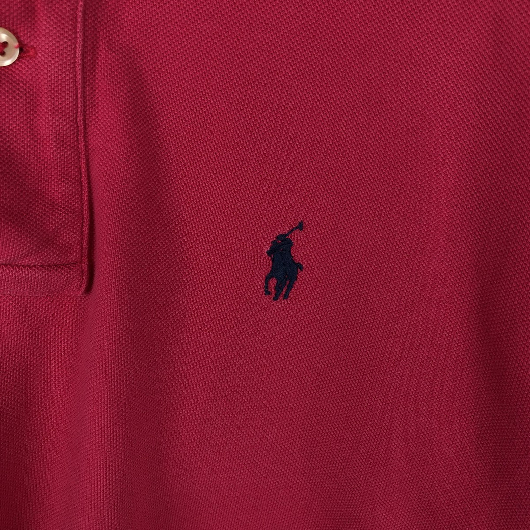 Ralph Lauren POLO by Ralph Lauren short sleeve polo shirt, size S for men cotton pink type Vintage Second Hand