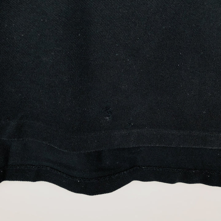 Ralph Lauren POLO by Ralph Lauren CUSTOM FIT short sleeve polo shirt, men's XL size Pima Cotton black type Vintage Second Hand
