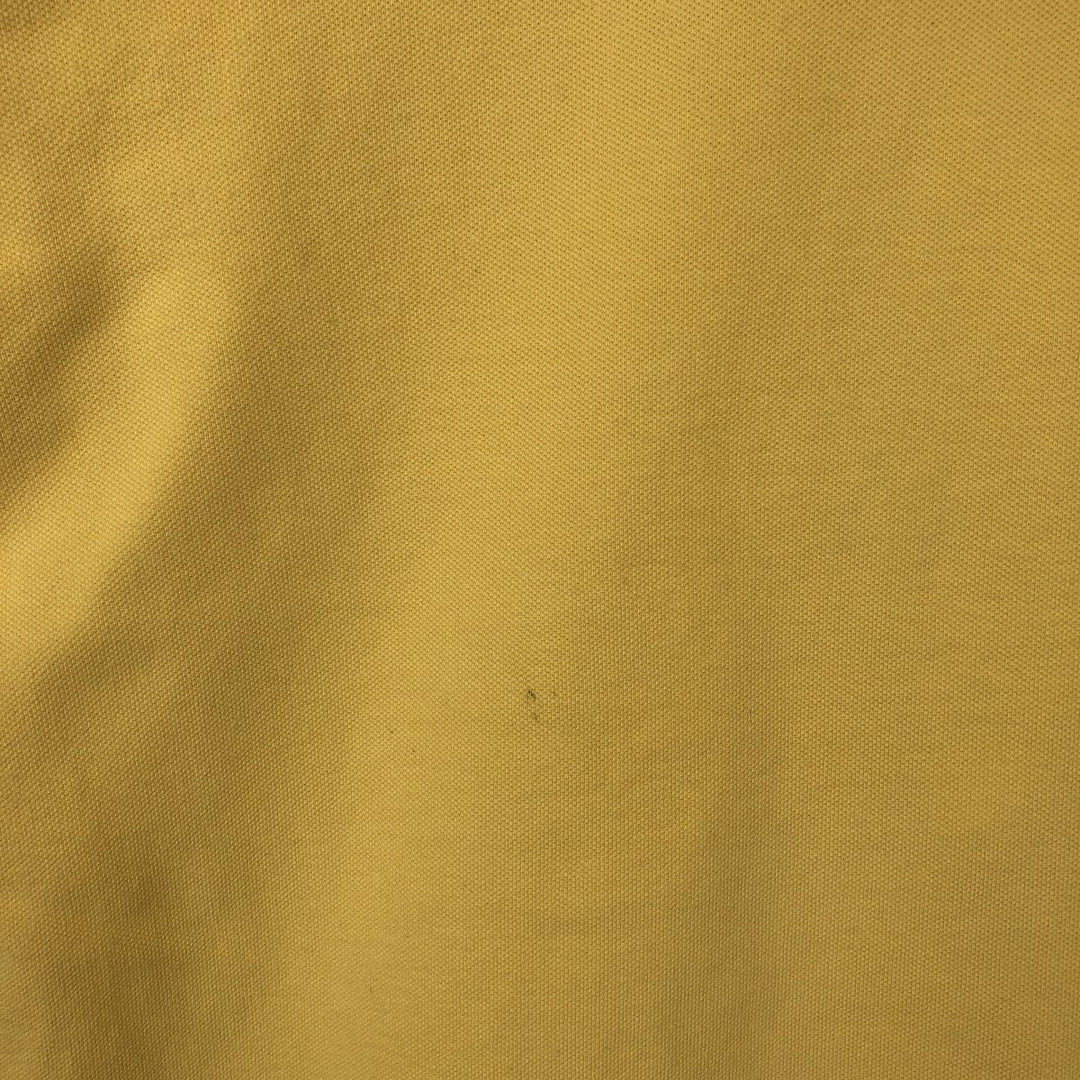 Ralph Lauren POLO by Ralph Lauren short sleeve polo shirt, men's size L cotton yellow type Vintage Second Hand