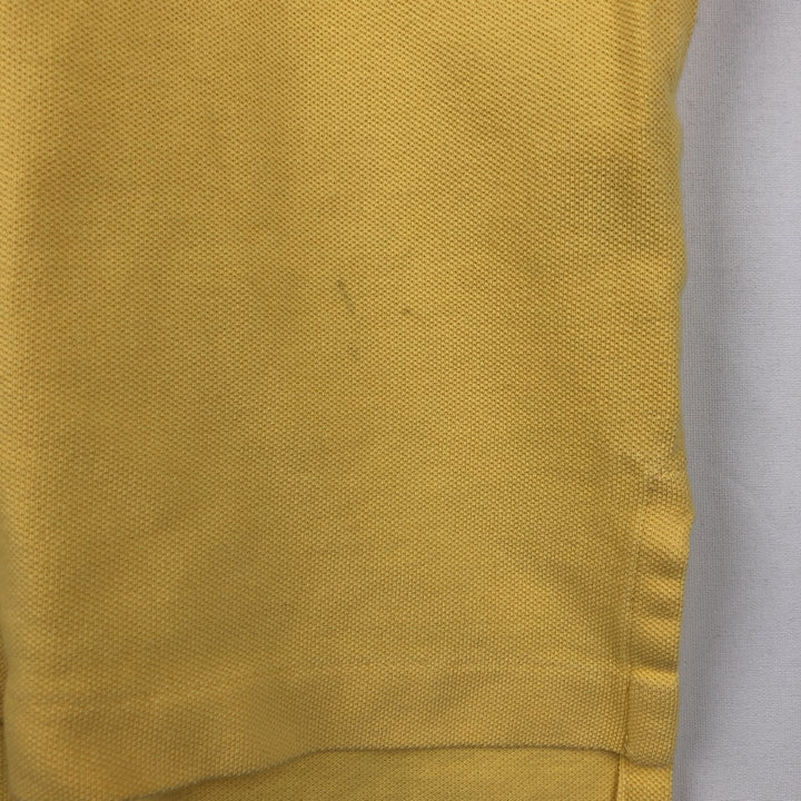 Ralph Lauren POLO by Ralph Lauren short sleeve polo shirt, men's size L cotton yellow type Vintage Second Hand
