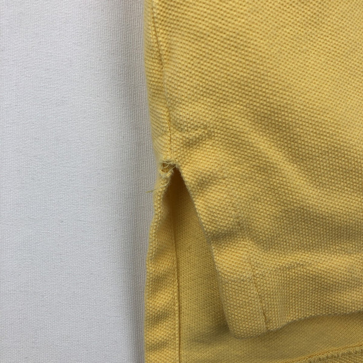 Ralph Lauren POLO by Ralph Lauren short sleeve polo shirt, men's size L cotton yellow type Vintage Second Hand