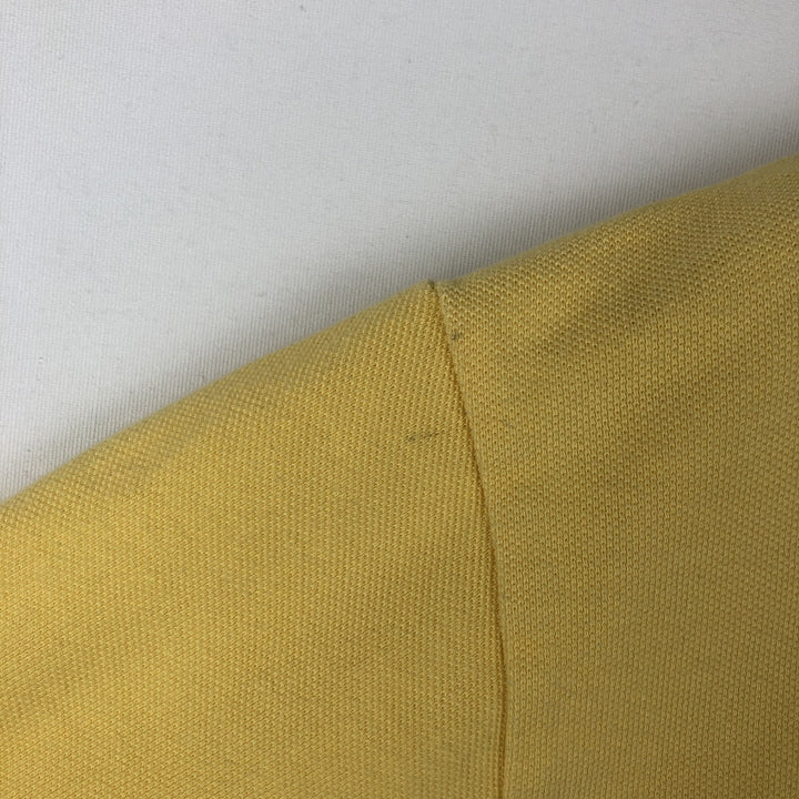 Ralph Lauren POLO by Ralph Lauren short sleeve polo shirt, men's size L cotton yellow type Vintage Second Hand