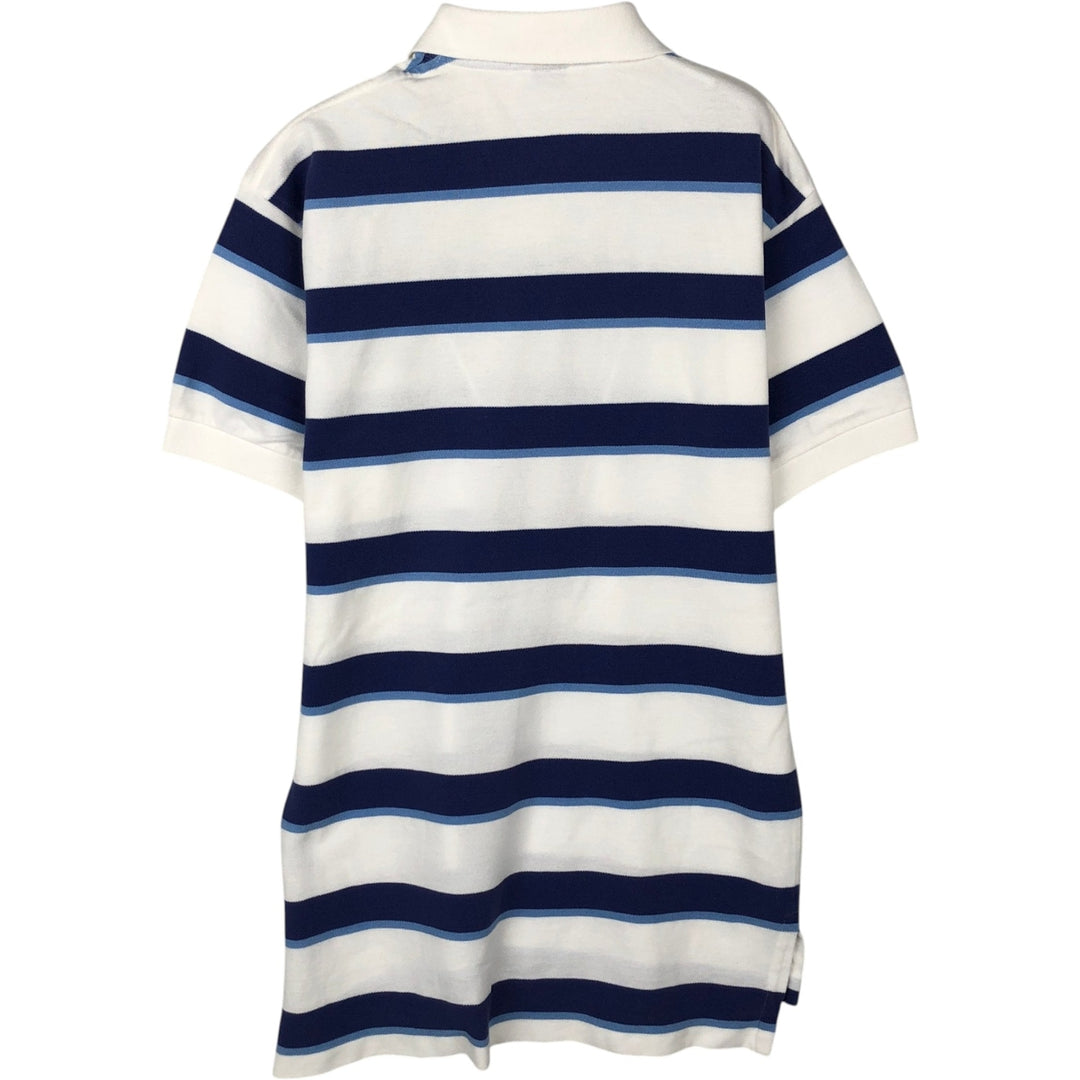 Ralph Lauren POLO by Ralph Lauren short sleeve striped polo shirt, size S for men cotton white type Vintage Second Hand