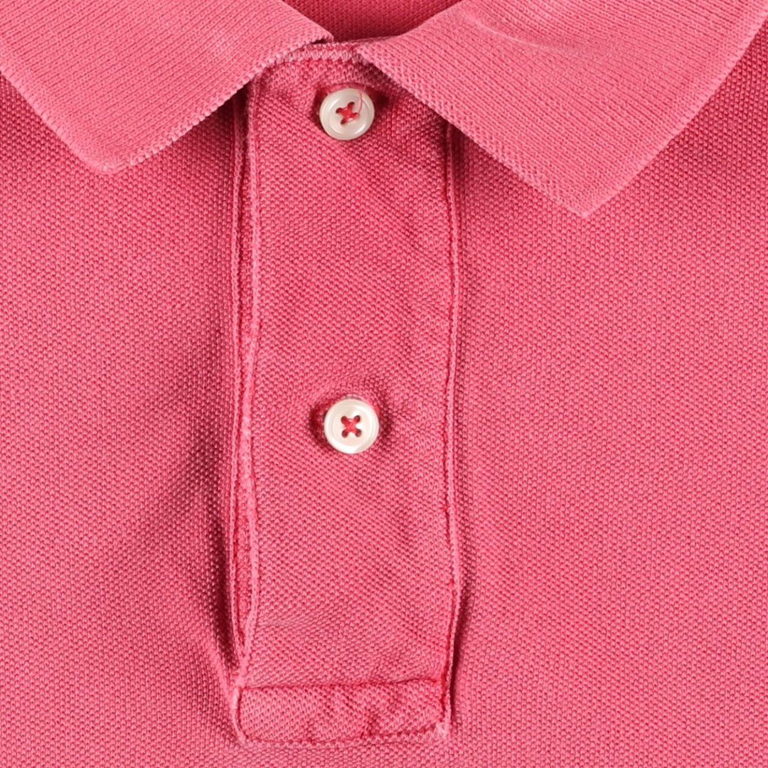 Ralph Lauren POLO by Ralph Lauren short sleeve polo shirt, men's XL size cotton pink type Vintage Second Hand