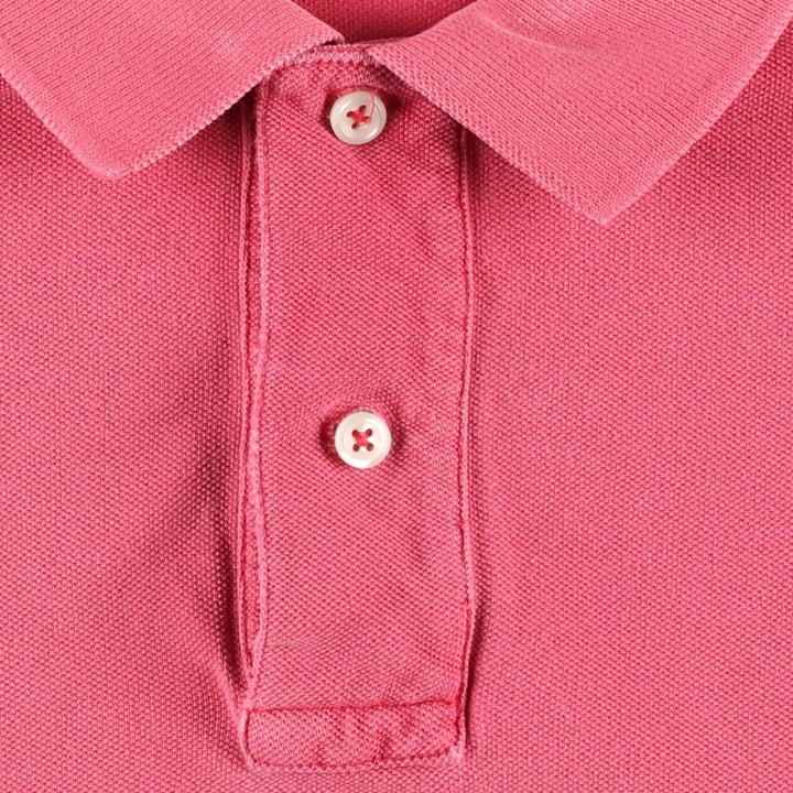 Ralph Lauren POLO by Ralph Lauren short sleeve polo shirt, men's XL size cotton pink type Vintage Second Hand
