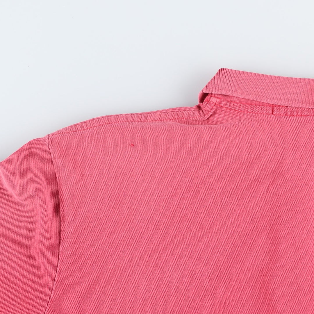 Ralph Lauren POLO by Ralph Lauren short sleeve polo shirt, men's XL size cotton pink type Vintage Second Hand