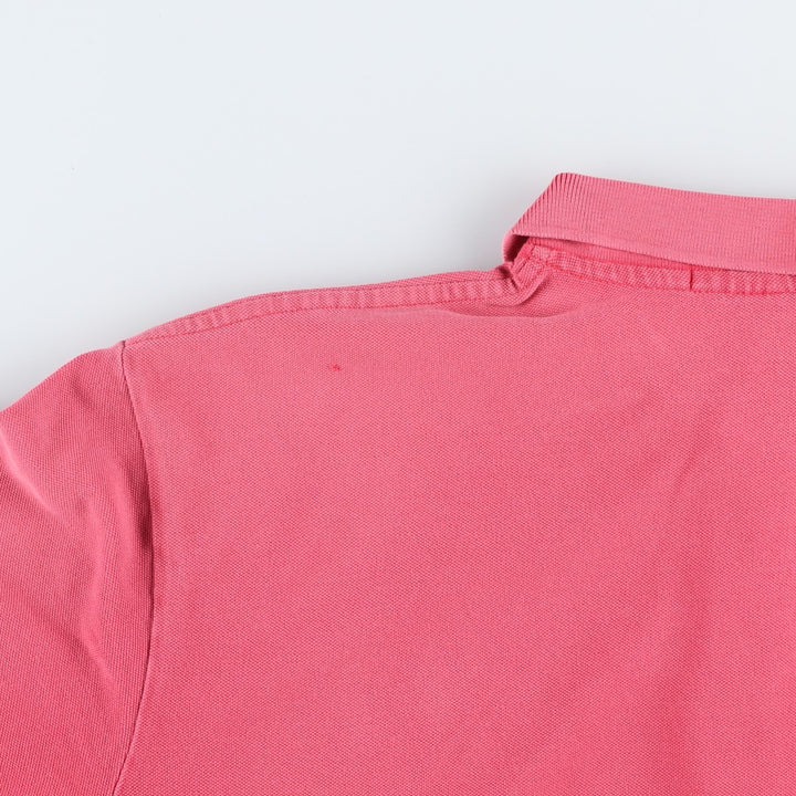 Ralph Lauren POLO by Ralph Lauren short sleeve polo shirt, men's XL size cotton pink type Vintage Second Hand