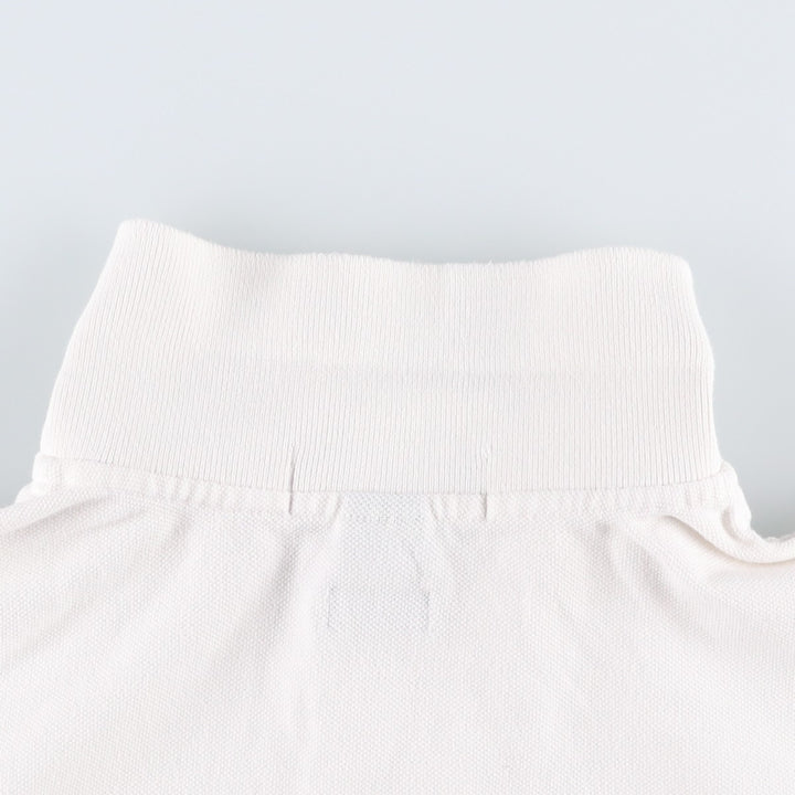 Ralph Lauren POLO by Ralph Lauren SLIM FIT Short-Sleeve Polo Shirt, Men's Size XL (approx.) cotton white type Vintage Second Hand