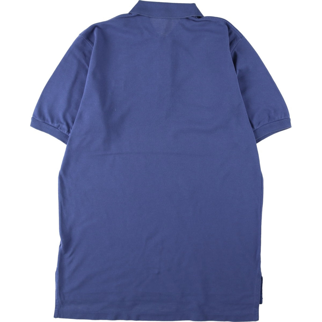 Ralph Lauren POLO by Ralph Lauren short sleeve polo shirt, men's size M cotton blue type Vintage Second Hand