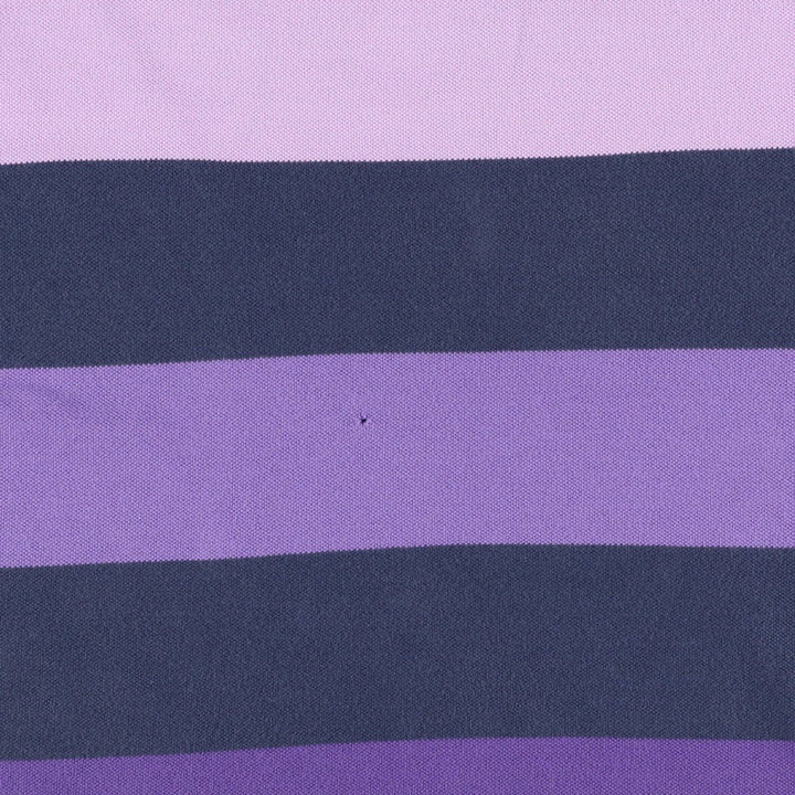 Brooks Brothers 346 Multi-Stripe Short-Sleeve Polo Shirt, Men's Size M (approx.) cotton navy blue type Vintage Second Hand