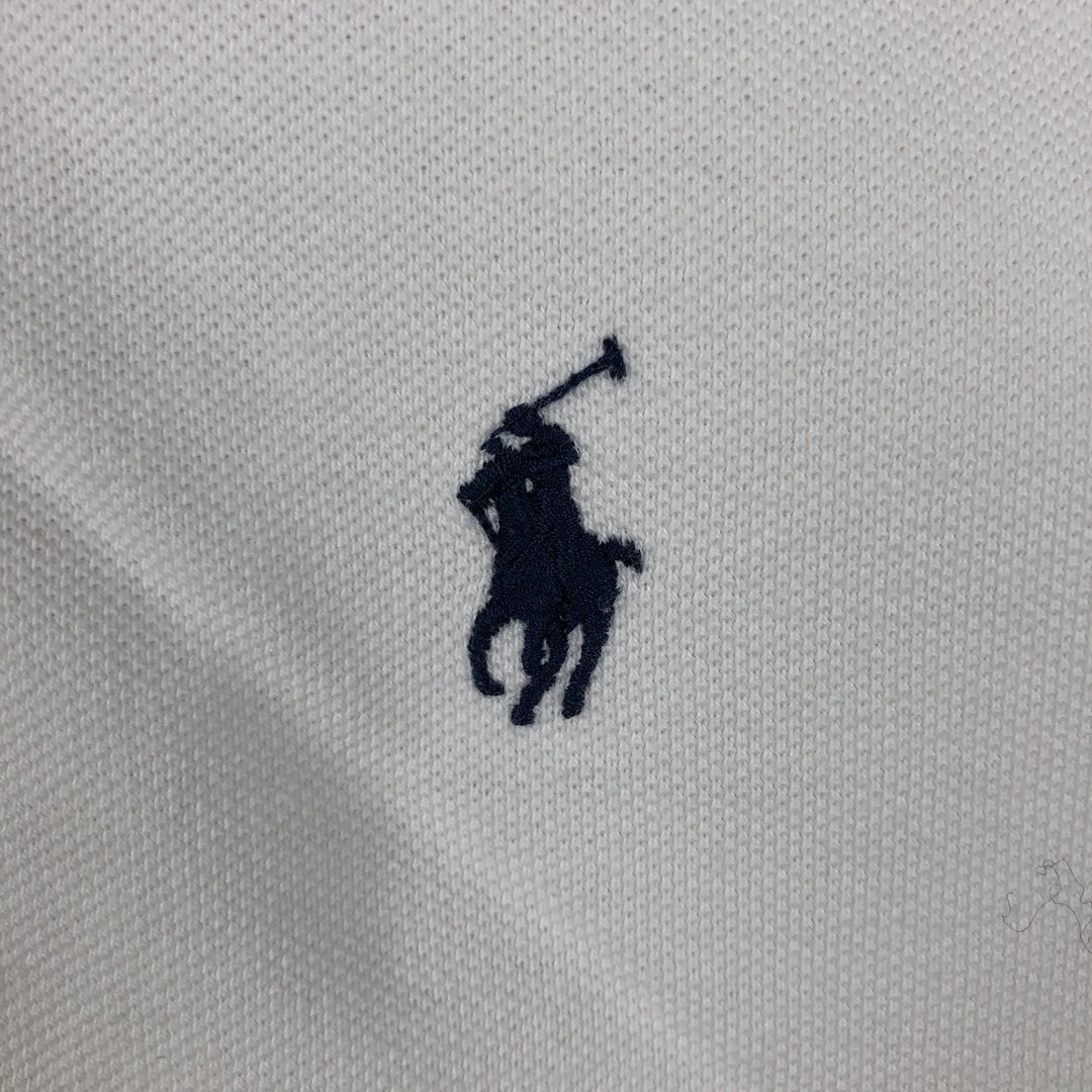 Ralph Lauren POLO by Ralph Lauren short sleeve polo shirt, men's size L unclear white type Vintage Second Hand