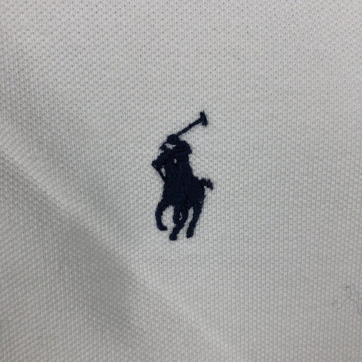 Ralph Lauren POLO by Ralph Lauren short sleeve polo shirt, men's size L unclear white type Vintage Second Hand
