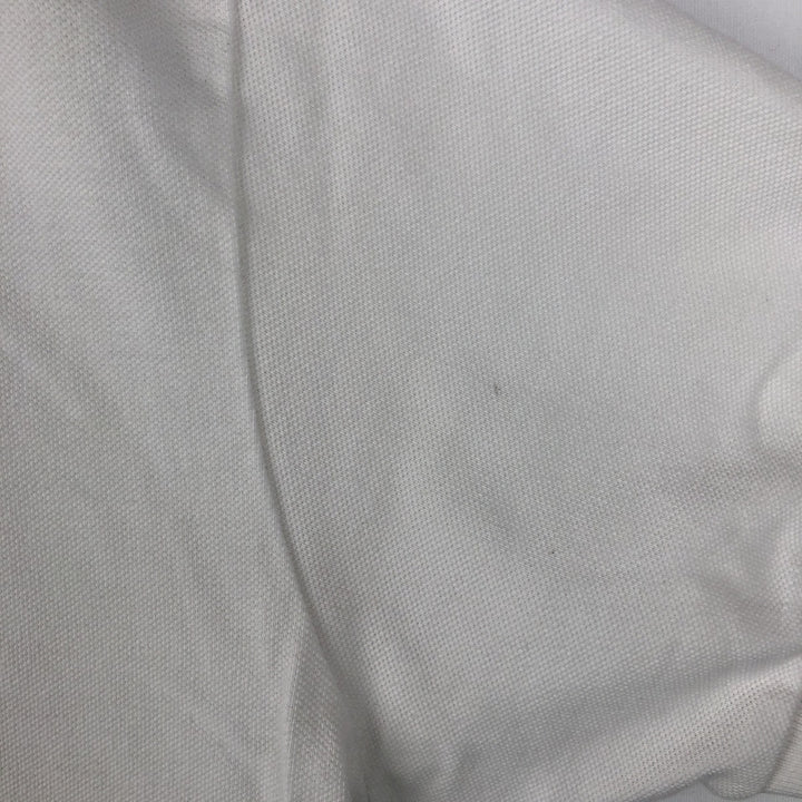 Ralph Lauren POLO by Ralph Lauren short sleeve polo shirt, men's size L unclear white type Vintage Second Hand