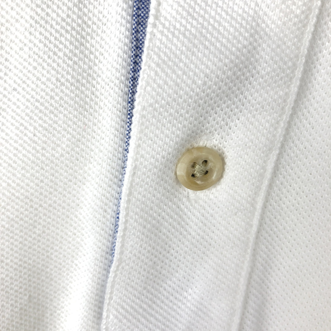 1990'S Tommy Hilfiger short-sleeved polo shirt, men's size S (approx.), vintage. cotton white type Vintage Second Hand