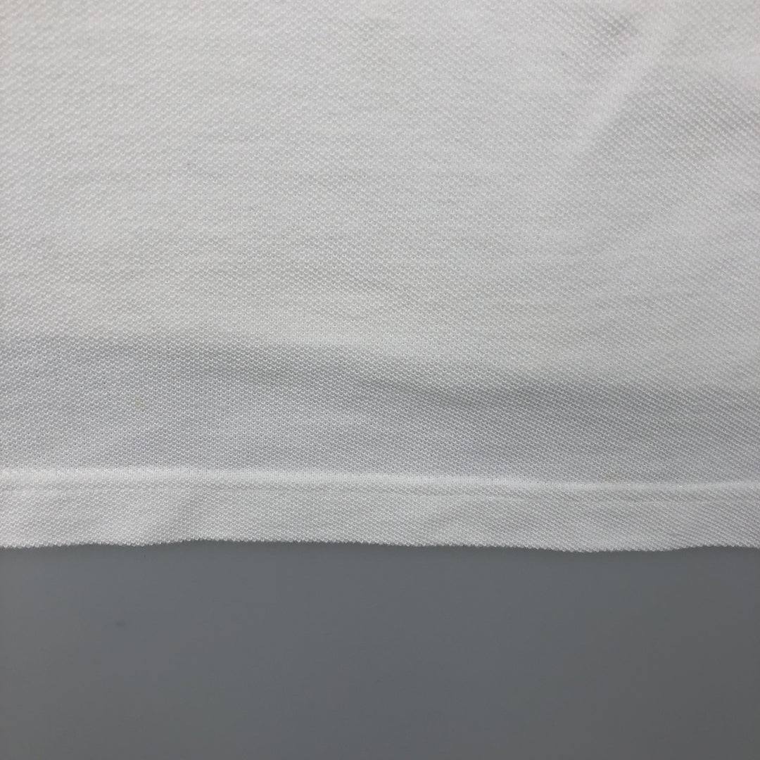 1990'S Tommy Hilfiger short-sleeved polo shirt, men's size S (approx.), vintage. cotton white type Vintage Second Hand