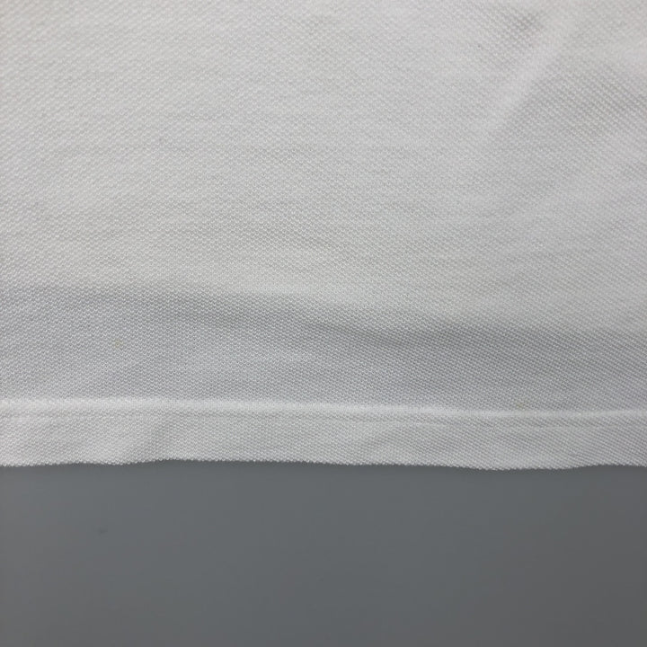 1990'S Tommy Hilfiger short-sleeved polo shirt, men's size S (approx.), vintage. cotton white type Vintage Second Hand