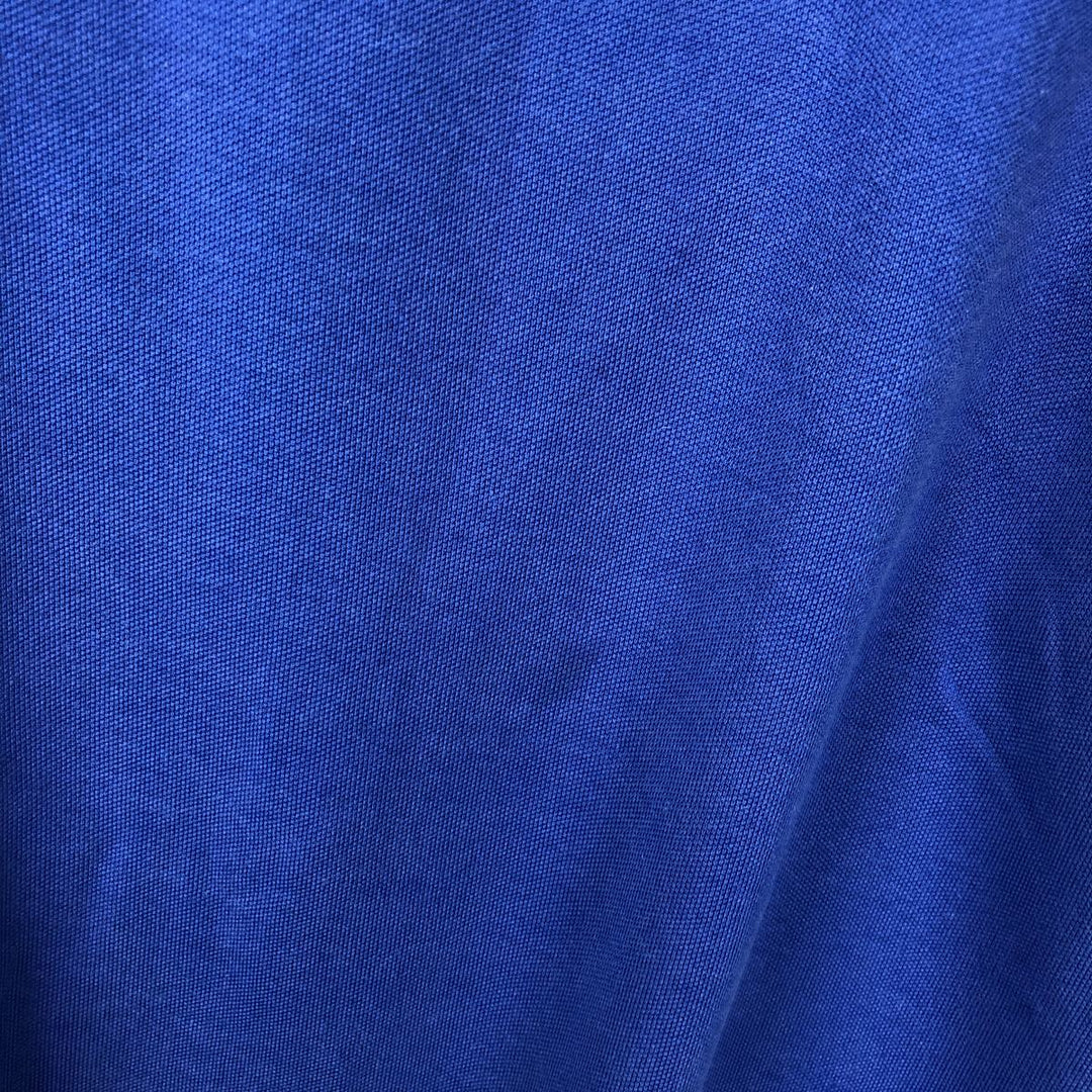 Ralph Lauren POLO GOLF Big Pony Short-Sleeve Polo Shirt, Men's Size M (approx.) Pima Cotton blue type Vintage Second Hand