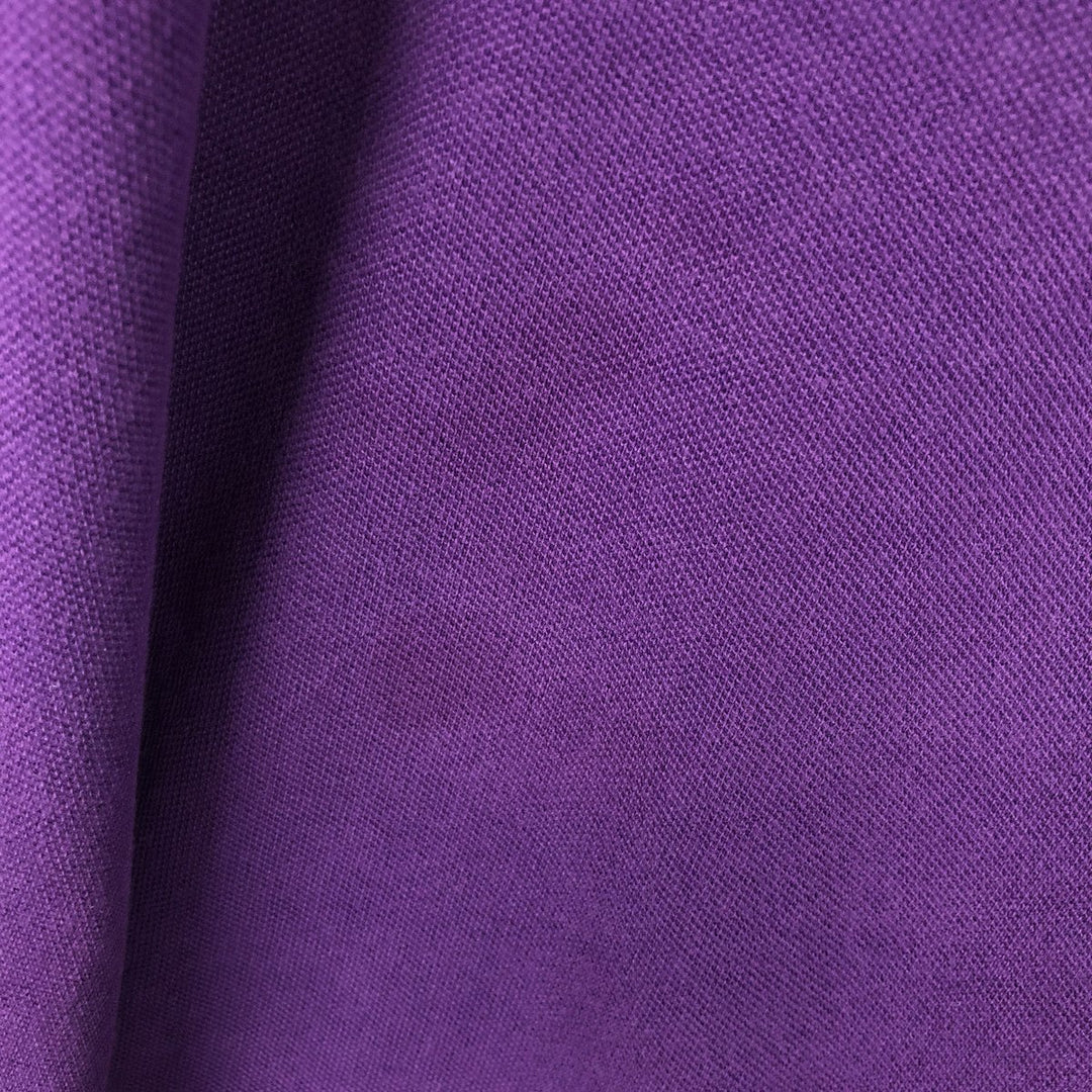 Ralph Lauren POLO by Ralph Lauren short sleeve polo shirt, men's XL size cotton purple type Vintage Second Hand