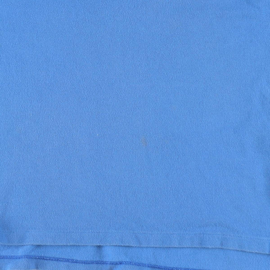 Ralph Lauren POLO by Ralph Lauren CUSTOM FIT short sleeve polo shirt, men's size L cotton blue type Vintage Second Hand